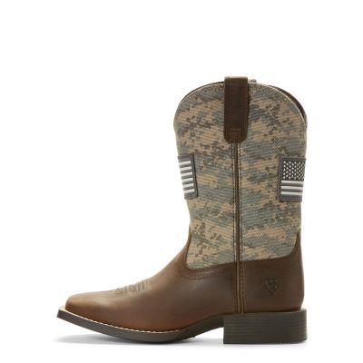 Ariat Western: Patriot Botas Western Niños - Marrones (EPMVO3562)